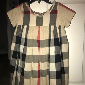 Girls Burberry Dress Size 5 5Y 5T